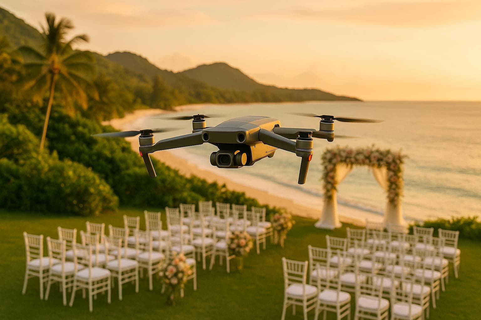 10 Drone Videography Tips for Destination Weddings
