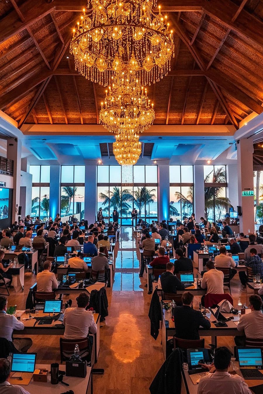 Conference hall venue