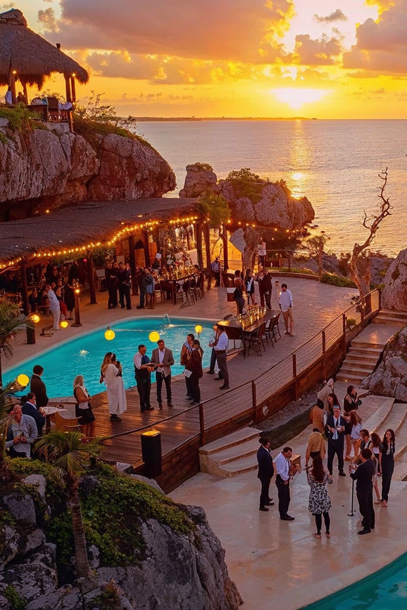 Curated group of romance travel advisors